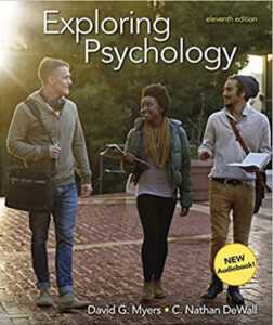 Exploring Psychology 11th Edition eBook cover