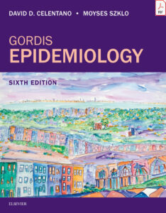 Gordis Epidemiology 6th Edition by David D. Celentan eBook cover