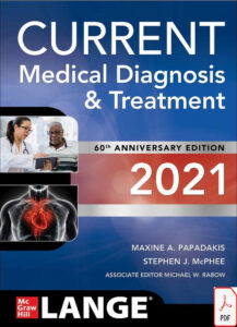 CURRENT Medical Diagnosis and Treatment 2021 60th Edition eBook cover