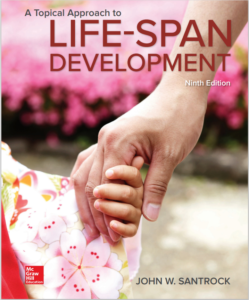 A Topical Approach to Lifespan Development 9th Edition by John Santrock eBook cover