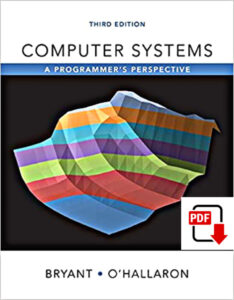 Computer Systems a Programmer's Perspective 3rd edition eBook cover