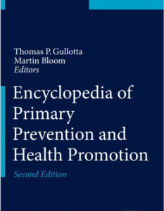 Encyclopedia of Primary Prevention and Health Promotion 2nd ed. 2014 Edition eBook cover