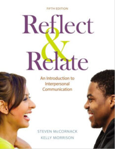 Reflect & Relate An Introduction to Interpersonal Comunication Fifth Edition 5th eBook cover