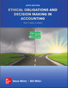 Ethical Obligations and Decision-Making in Accounting :Text and Cases 6th Editio eBook cover