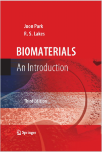 Biomaterials:An Introduction 3rd Edition By Joon Park R. S. Lakes eBook cover