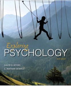 Exploring Psychology 10th Edition by David G. Myers eBook cover