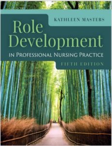 Role Development in Professional Nursing Practice 5th Edition eBook cover