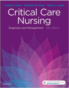 Critical Care Nursing: Diagnosis and Management 8th Edition eBook cover