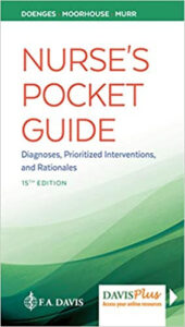 Nurse's Pocket Guide: Diagnoses, Prioritized Interventions and Rationales 15th E eBook cover