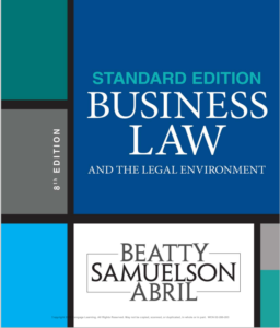 Business Law and the Legal Environment, Standard Edition 8th Edition eBook cover