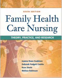 Family Health Care Nursing: Theory, Practice, and Research 6 Edition by Joanna eBook cover