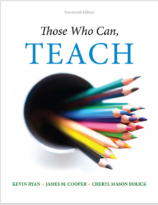 Those Who Can, Teach 14th Edition by Kevin Ryan - eBook cover