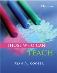 Those Who Can Teach 13th Edition by Kevin Ryan & James M. Cooper eBook cover