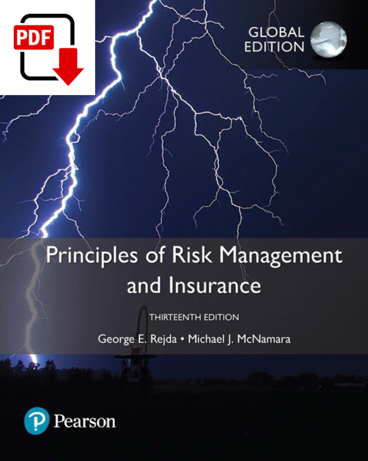 Principles of Risk Management and Insurance by Rejda 13th Global Edition eBook cover