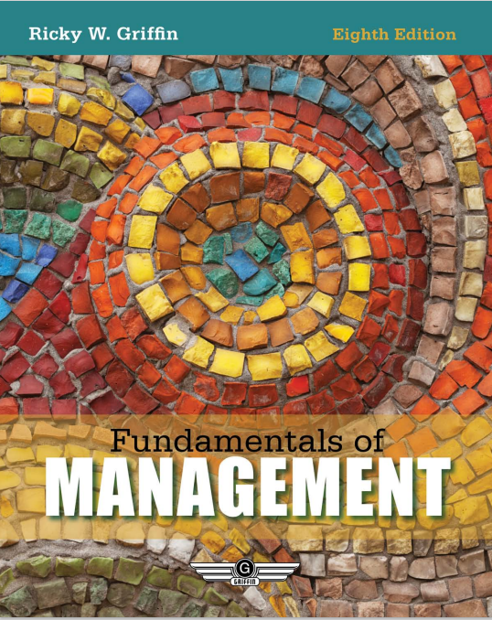 Fundamentals of Management 8th Edition by Ricky Griffin eBook cover