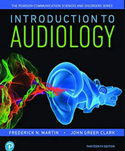 Introduction to Audiology 13th Edition eBook cover