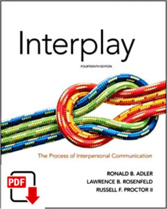 Interplay: The Process of Interpersonal Communication 14th Edition eBook cover