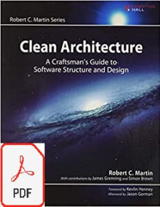 Clean Architecture: A Craftsman’s Guide to Software Structure and Design eBook cover