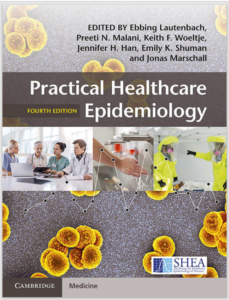 Practical Healthcare Epidemiology 4th Edition by Ebbing Lautenbach, Preeti N. Ma eBook cover