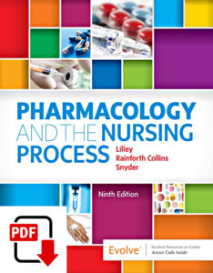 Pharmacology and the Nursing Process by Shelly Rainforth 9th Edition eBook cover