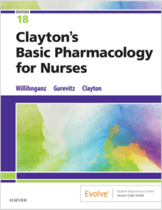 Clayton's Basic Pharmacology for Nurses 18th Edition eBook cover