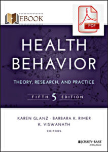 Health Behavior: Theory, Research,and Practice 5th Edition by Karen Glanz, Barba eBook cover