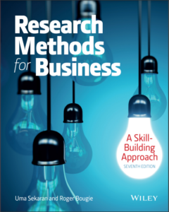 Research Methods For Business: A Skill Building Approach 7th Edition by Uma Seka eBook cover