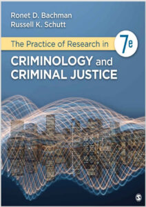 The Practice of Research in Criminology and Criminal Justice 7th Edition eBook cover