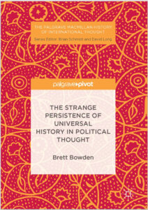 The Strange Persistence of Universal History in Political Thought 9783319524092 eBook cover