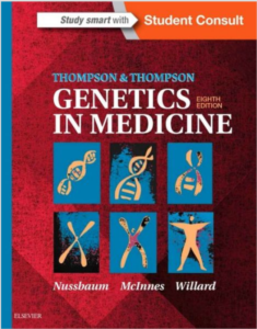 Thompson & Thompson Genetics in Medicine, 8e 8th Edition eBook cover