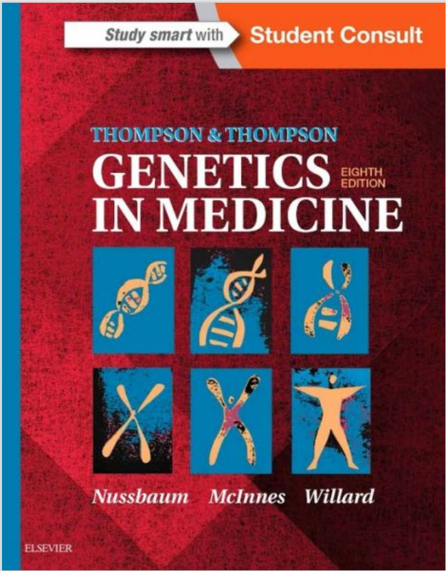 Thompson & Thompson Genetics in Medicine, 8e 8th Edition eBook cover