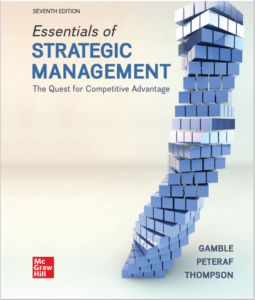 Essentials of Strategic Management: The Quest for Competitive Advantage 7th Edit eBook cover