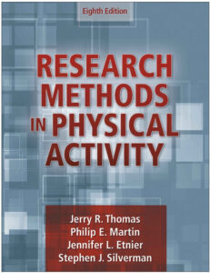 Research Methods in Physical Activity 8th Edition 9781718201026 eBook cover