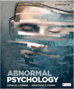 Abnormal Psychology 11th Edition by Ronald Comer eBook cover