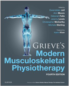 Grieve's Modern Musculoskeletal Physiotherapy 4th Edition By Gwendolen Jull eBook cover