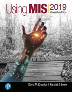 Using MIS 11th Edition by David Kroenke eBook cover