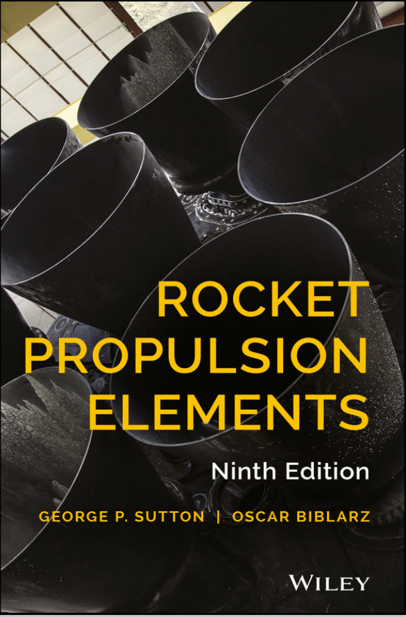 Rocket Propulsion Elements 9th Edition By George P. Sutton-Oscar Biblarz eBook cover