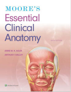 Moore's Essential Clinical Anatomy 6th Edition eBook cover