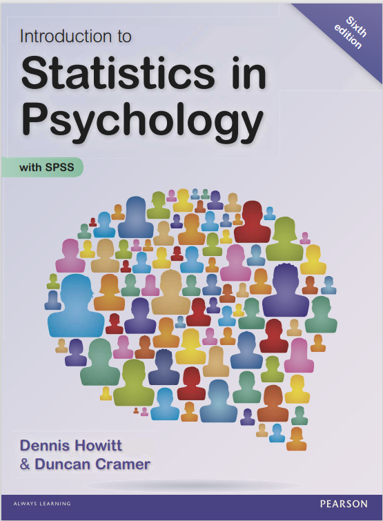 Introduction to Statistics in Psychology 6th Edition by Dennis Howitt,Duncan Cra eBook cover