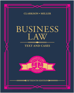 Business Law: Text and Cases 15th Edition by eBook cover