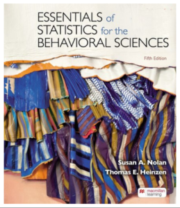 Essentials of Statistics for the Behavioral Sciences Fifth Edition by Susan A. N eBook cover