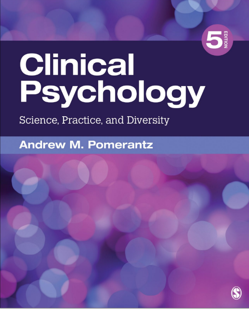 Clinical Psychology: Science, Practice, and Diversity 5th Edition by Andrew M. P eBook cover