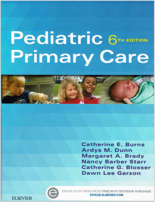 Pediatric Primary Care 6th Edition by Catherine E. Burns 9780323243384 eBook cover