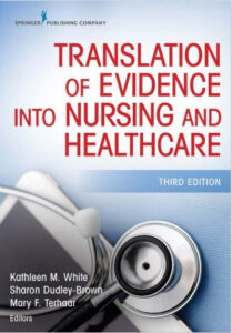 Translation of Evidence Into Nursing and Healthcare 3rd Edition eBook cover