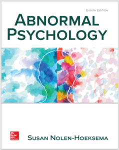 Abnormal Psychology 8th Edition By Susan Nolen-Hoeksema, eBook cover