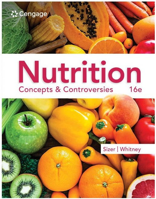 Nutrition: Concepts & Controversies (MindTap Course List) 16th Edition eBook cover