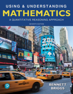 Using & Understanding Mathematics: A Quantitative Reasoning Approach 7th Edition eBook cover