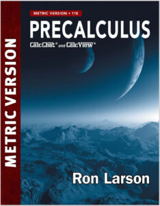 Precalculus Metric Version 11th Edition by Ron Larson eBook cover