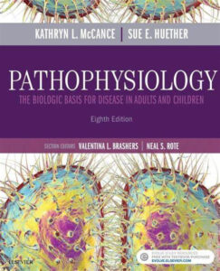 Pathophysiology The Biologic Basis for Disease in Adults 8th Edition eBook cover