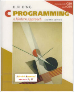 C Programming: A Modern Approach, 2nd Edition by K. N. King 9780393979503 eBook cover